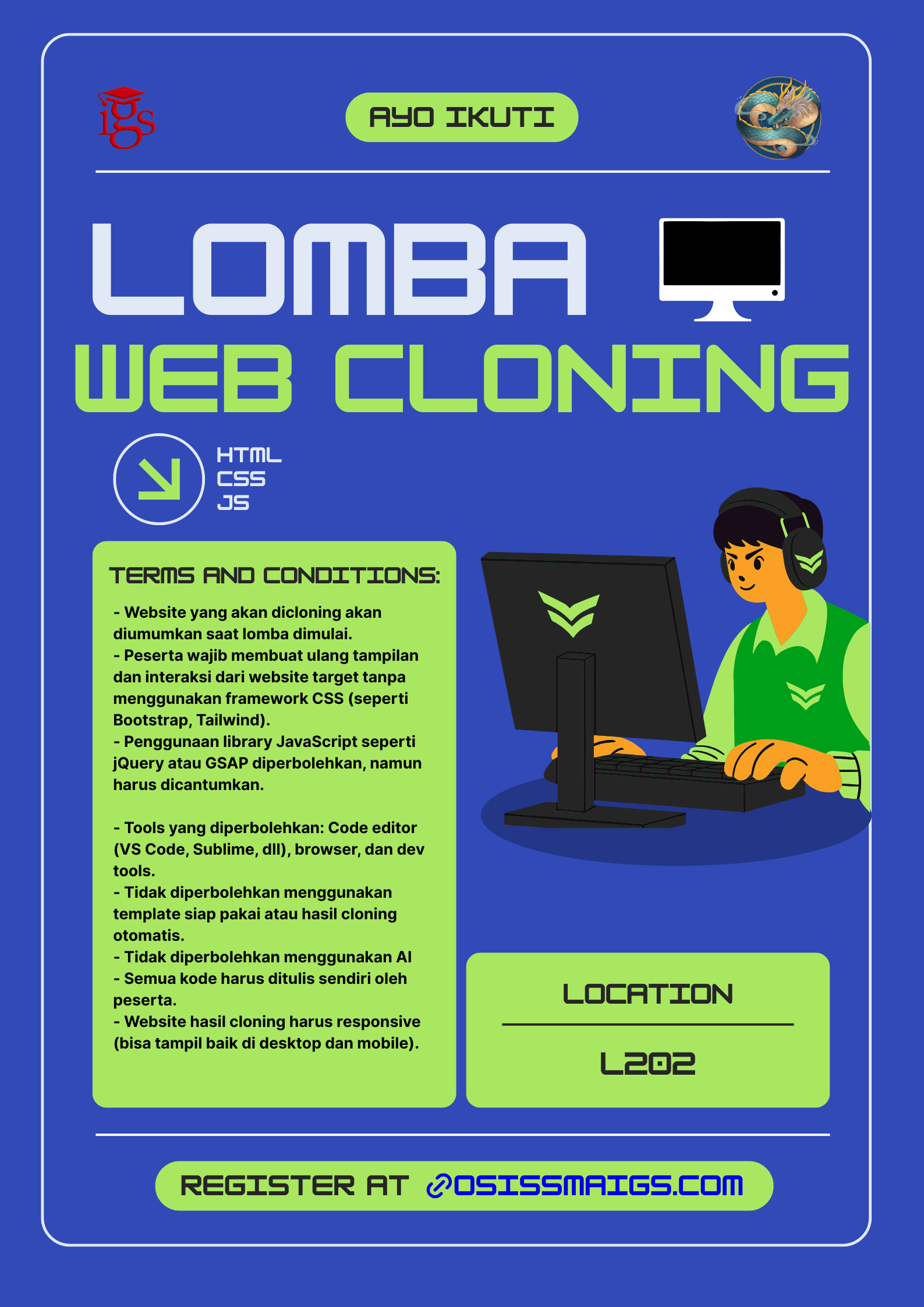 Lomba Web Cloning